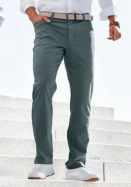 John Devin Chinohose "regular-fit, 5-Pocket-Hose", aus elastischer Baumwoll günstig online kaufen