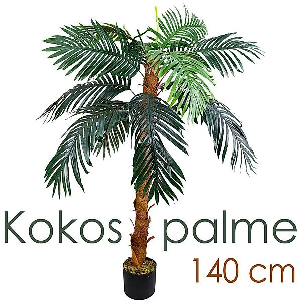 Kunstpalme Palmenbaum Königs Palme Cocos Kunstpflanze günstig online kaufen