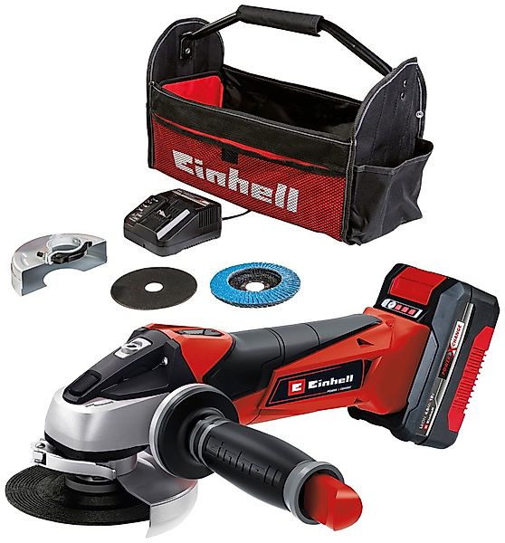 Einhell Akku-Winkelschleifer TE-AG 18/115 Li, (Set), günstig online kaufen