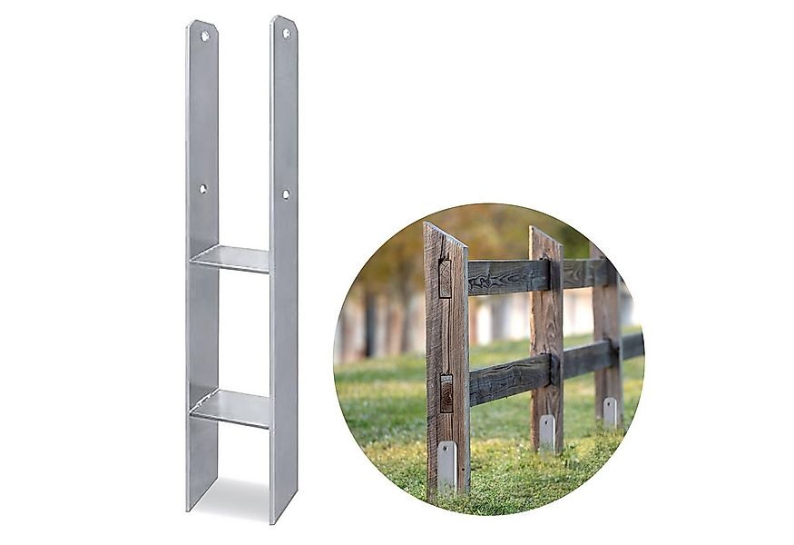 Gartenwelt Riegelsberger Bodenanker H-Pfostenträger Bodenhülse Carport Zaun günstig online kaufen