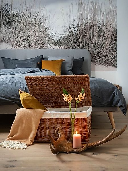 Lycce Wäschekorb Wäschetruhe aus Weide Wäschekorb Wäschesammler Kleidertruh günstig online kaufen