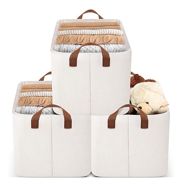 BlingBin Aufbewahrungskorb 3-Pack 26L, Schrank Organizer, günstig online kaufen