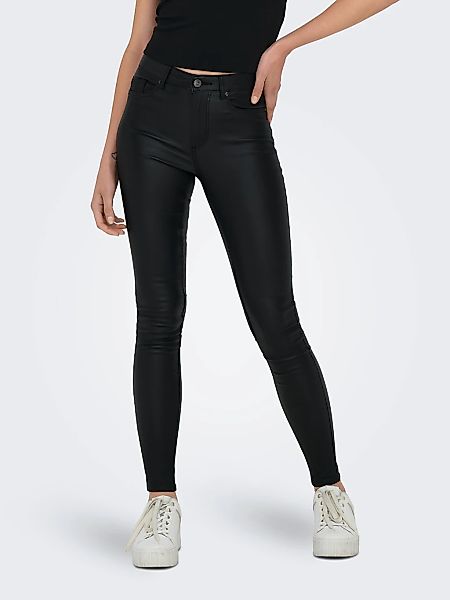 ONLY Lederimitathose "ONLALIDA HW SKINNY COATED PANT PNT" günstig online kaufen