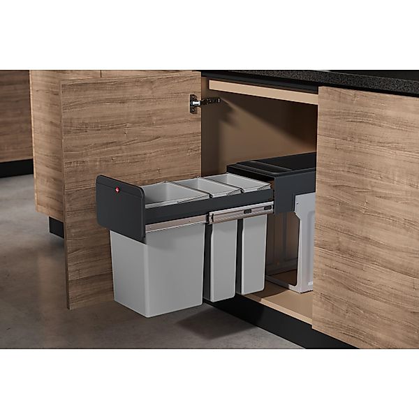 Hailo Einbau-Mülleimer EB-X Trio 28, günstig online kaufen