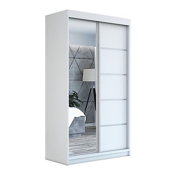 A&J MöbelLand GmbH Schiebetürenschrank GAPI mit Spiegel (TOP ANGEBOT! Geräu günstig online kaufen