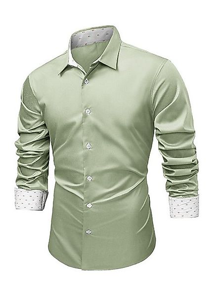 JMIERR Businesshemd Langarm Business Hemden Regular günstig online kaufen