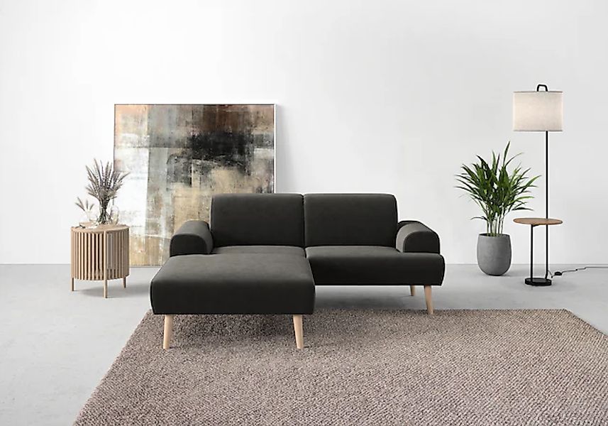 andas Ecksofa »Swift Scandic Design, komfortabler Federkern, Breite 192cm, günstig online kaufen