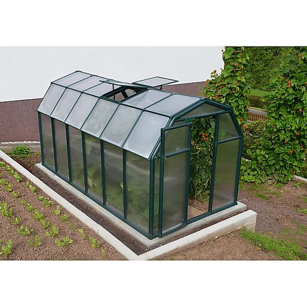 Palram - Canopia Gewächshaus Grün 7,8 m² inkl. Fundamentrahmen günstig online kaufen