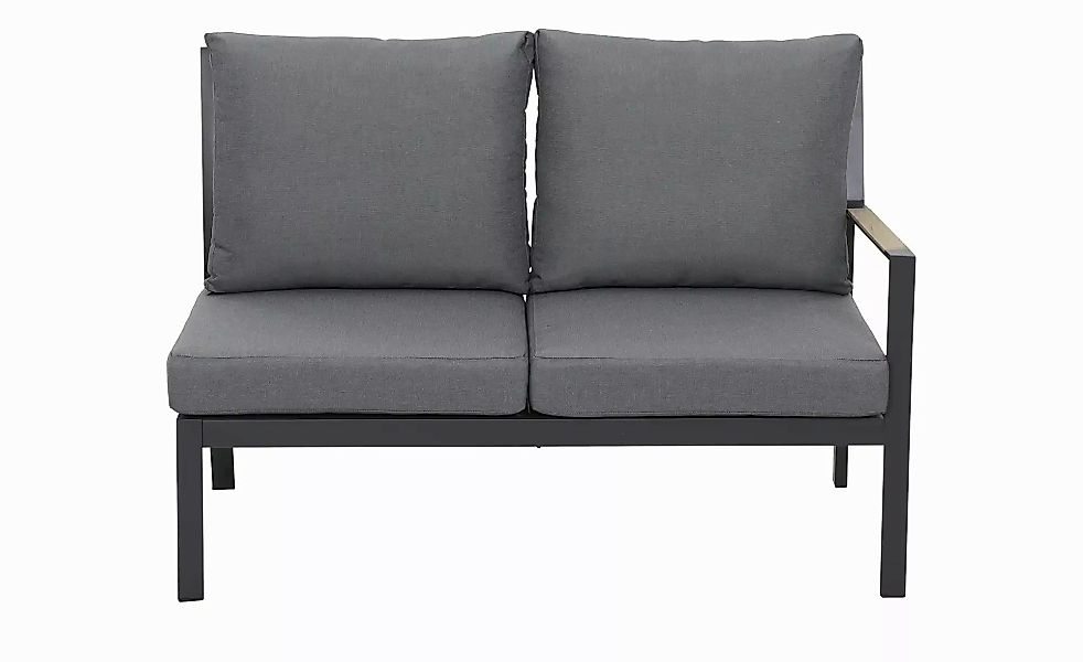 Siena Garden Gartensofa 2-Sitzer Londra ¦ grau ¦ Maße (cm): B: 124,5 H: 87, günstig online kaufen