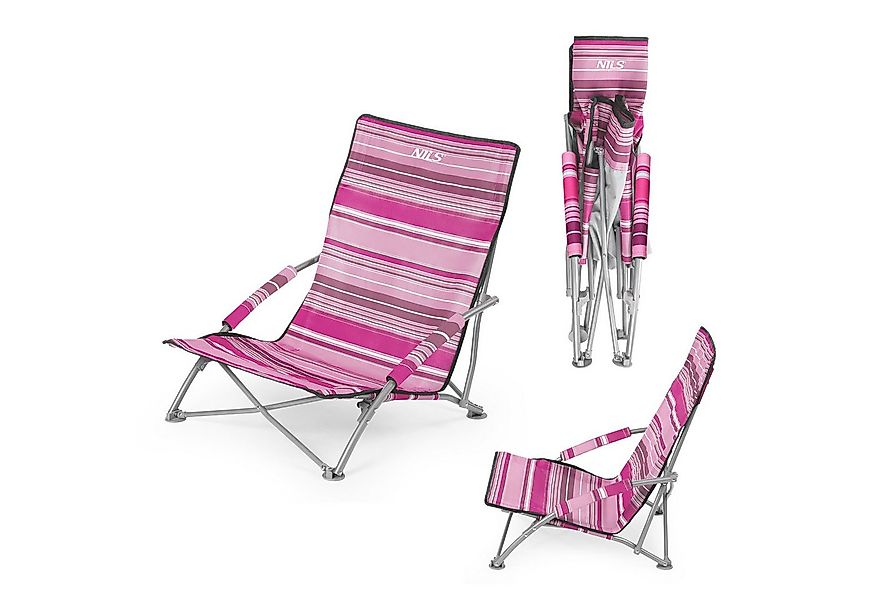 NILS CAMP Campingstuhl Strandstuhl Klappstuhl für den Strand Outdoor Stuhl günstig online kaufen
