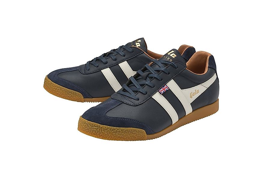 Gola Harrier Elite 2 - Made in England - navyblau/weiss Herren Sneaker günstig online kaufen