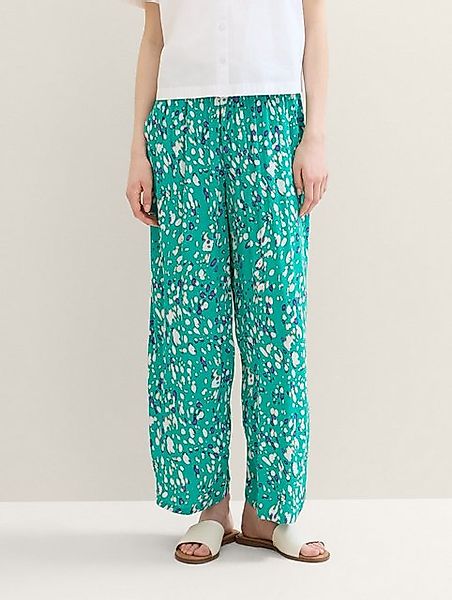 TOM TAILOR Denim 7/8-Hose Fließende Culotte mit Print günstig online kaufen