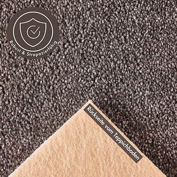 Andiamo Teppichboden "Sophie, Frisee-Velours, Made in Netherlands" rechteck günstig online kaufen