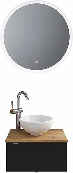 Saphir Badmöbel-Set »Serie 6915«, (4 St.), Gäste-Bad, mit LED-Spiegel und 1 günstig online kaufen