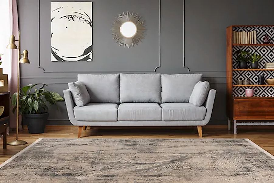 Kayoom Teppich »Adela 525«, rechteckig, 13 mm Höhe, ca. 575.000 Points/qm, günstig online kaufen