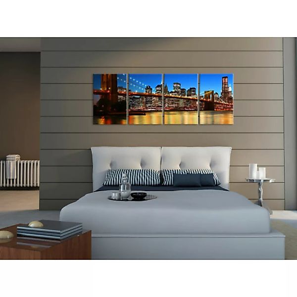 Bild auf Leinwand New York: Brooklyn Bridge XXL günstig online kaufen