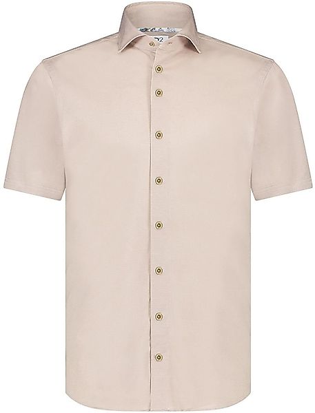 R2 Hemd Shortsleeve Knitted Piqué Beige - Größe 41 günstig online kaufen