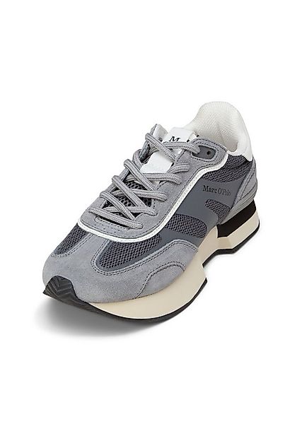 Marc O'Polo aus Veloursleder und Mesh Sneaker günstig online kaufen
