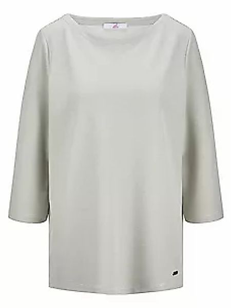 Shirt U-Boot-Ausschnitt Emilia Lay weiss günstig online kaufen