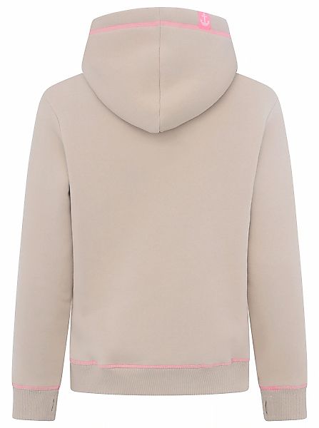 Zwillingsherz Hoodie ""Glücklich am Strand"", mit maritimer Stickerei, Käng günstig online kaufen