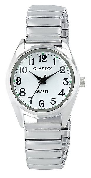 Clasixx Quarzuhr 1800255 Zugbanduhr, Ø 28 mm, gut lesbar günstig online kaufen