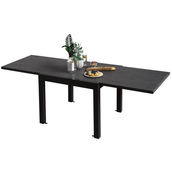 HOMALL Gartentisch Gartentisch, rostfreies Aluminium Ausziehtisch günstig online kaufen