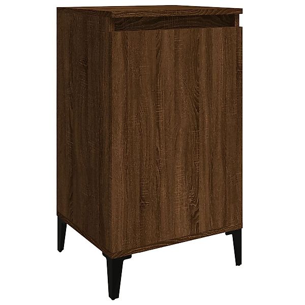 vidaXL Nachttisch Nachttisch Braun Eichen-Optik 40x35x70 günstig online kaufen