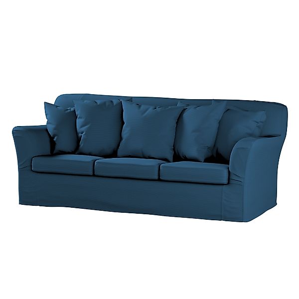 Bezug für Tomelilla 3-Sitzer Sofa nicht ausklappbar, marinenblau , Sofahuss günstig online kaufen