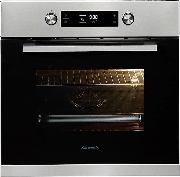 Hanseatic Einbaubackofen »65M90E3-E11B200«, mit 2-fach-Teleskopauszug, Leic günstig online kaufen