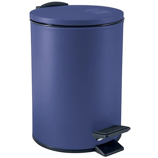 Spirella Treteimer Adelar 3, Blau Matt günstig online kaufen