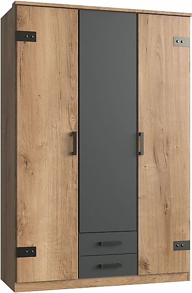Wimex Kleiderschrank "Cork, mit oder ohne Spiegel, rustikaler Look im Indus günstig online kaufen