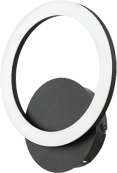 EGLO LED-Wandleuchte »PARRAPOS-Z«, in schwarz aus Stahl / inkl. LED fest in günstig online kaufen