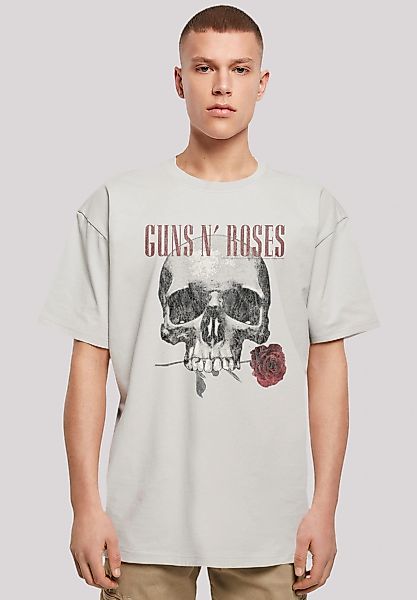 F4NT4STIC T-Shirt "Guns n Roses Flower Skull Rock Musik Band", Premium Qual günstig online kaufen