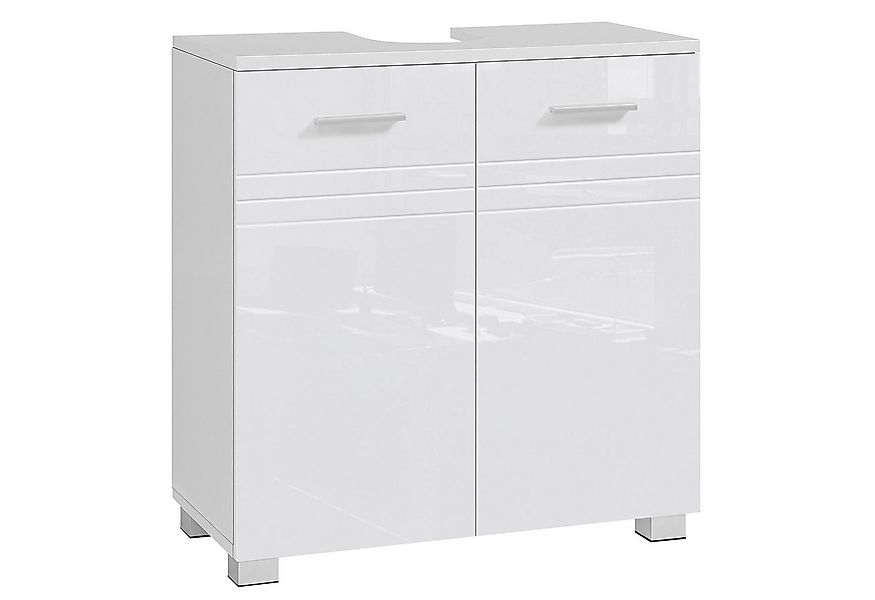 VASAGLE Waschbeckenunterschrank Badezimmerschrank Badschrank mit Doppeltür, günstig online kaufen