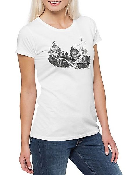 Urban Backwoods Print-Shirt Norsemen II Damen T-Shirt Runen Vikings Runes W günstig online kaufen