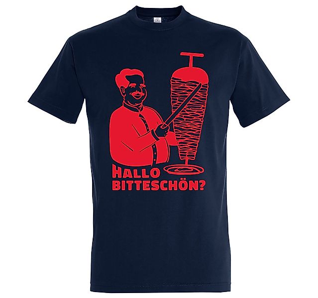 Youth Designz T-Shirt Döner Hallo Bitteschön? günstig online kaufen