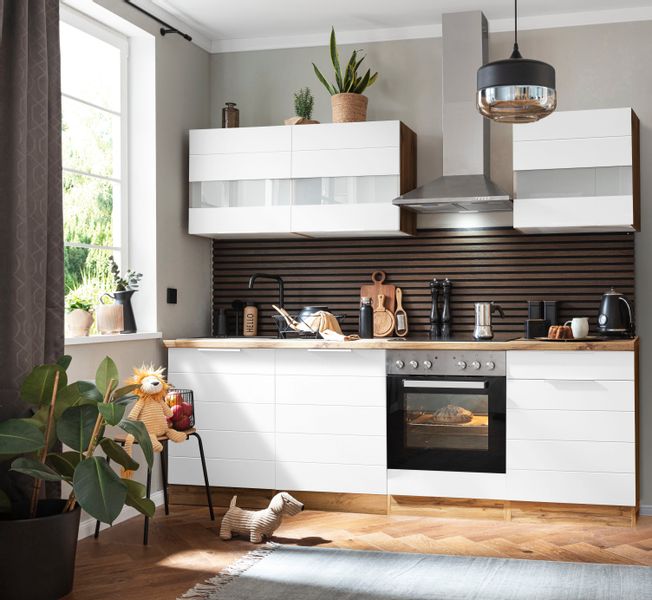 KOCHSTATION Küchenzeile KS-Luhe, 240 cm breit, günstig online kaufen