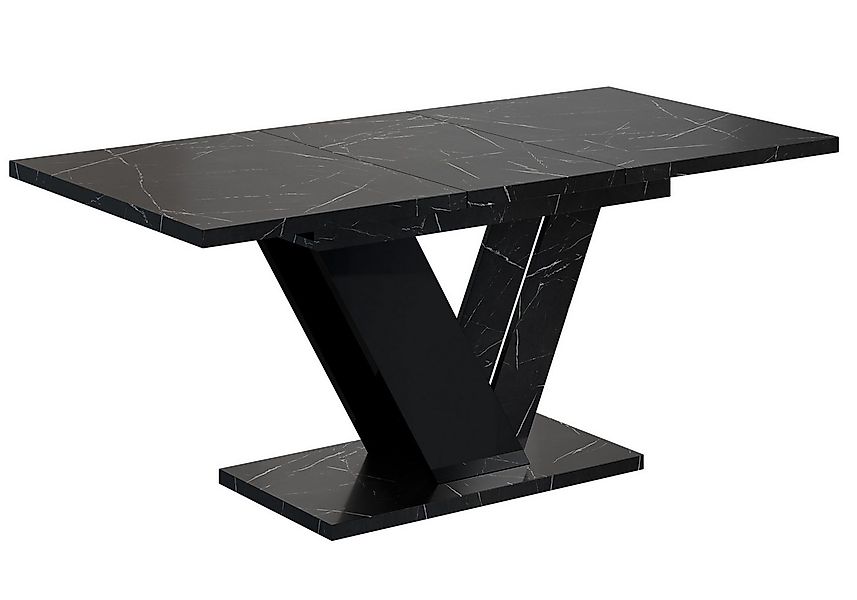 ALTDECOR Esstisch CLASI, Esszimmertisch ausziehbar 120 - 160 x 80 x 75 cm günstig online kaufen