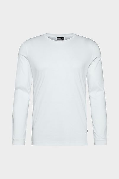 Langarm Jersey T-Shirt mit Rundhals Slim Fit günstig online kaufen