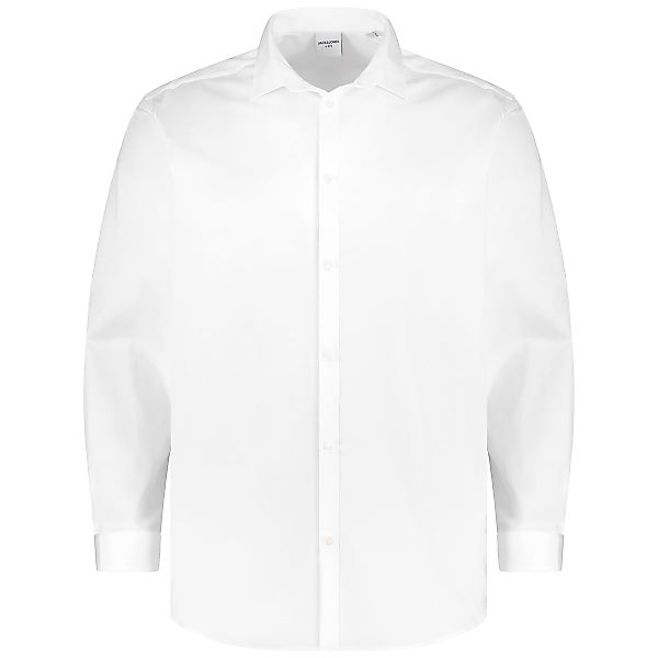 Jack&Jones Businesshemd mit Stretch, langarm Farbe weiß Größe: 7XL günstig online kaufen