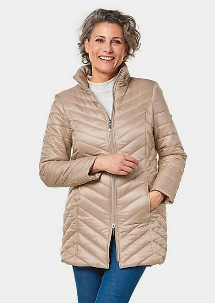 GOLDNER Allwetterjacke Figurschmeichelnde, leichte Longsteppjacke günstig online kaufen