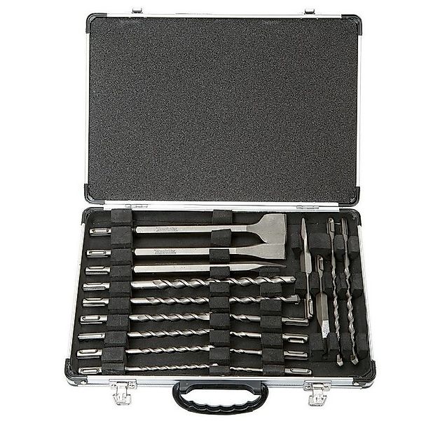 Makita Bohrer- und Meißelsatz Bohrer Meißel Set SDS Plus 17-tlg. Transportk günstig online kaufen