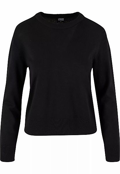 URBAN CLASSICS Rundhalspullover "Urban Classics Damen Ladies Knitted Roundn günstig online kaufen