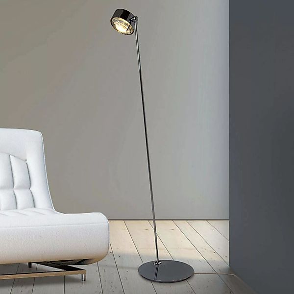 LED-Stehleuchte Puk Maxx Floor Mini, chrom günstig online kaufen