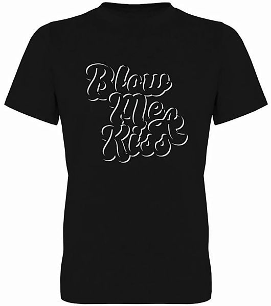 G-graphics T-Shirt Blow me a Kiss Herren T-Shirt, mit Frontprint, mit Spruc günstig online kaufen