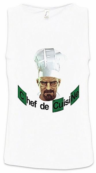 Urban Backwoods Tanktop White Chef De Cusine Ärmelloses T-Shirt Walter Brea günstig online kaufen