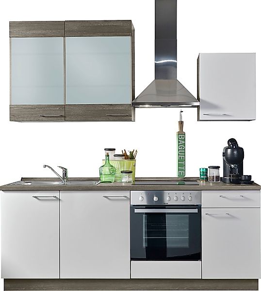 KOCHSTATION Küchenzeile ""KS-Trea", wahlweise mit E-Geräten, höhenverstellb günstig online kaufen