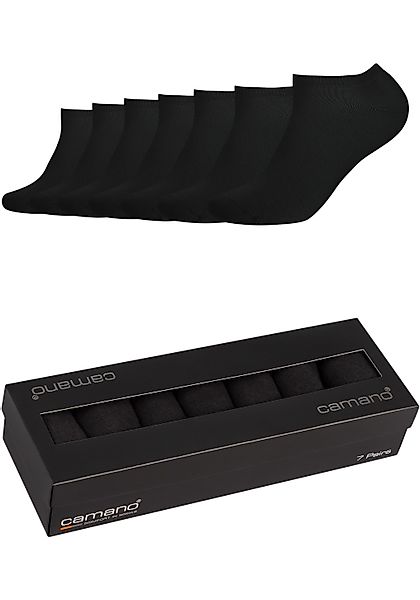 Camano Sneakersocken "comfort", (7 Paar), mit flachen Nähten günstig online kaufen