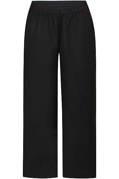ZE-ZE Nordic Leinenhose Leinenhose Lucia schwarz Elastikbund günstig online kaufen