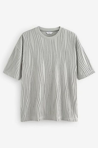 Next T-Shirt T-Shirt im Relaxed-Fit mit Längsstruktur (1-tlg) günstig online kaufen